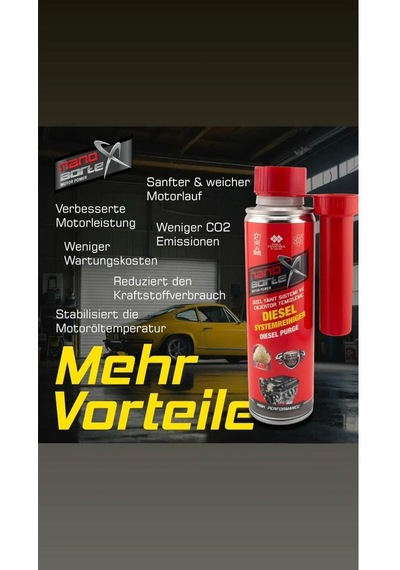 Dizel Yakıt Sistemi Ve Enjektör Temizleyici 600 Ml