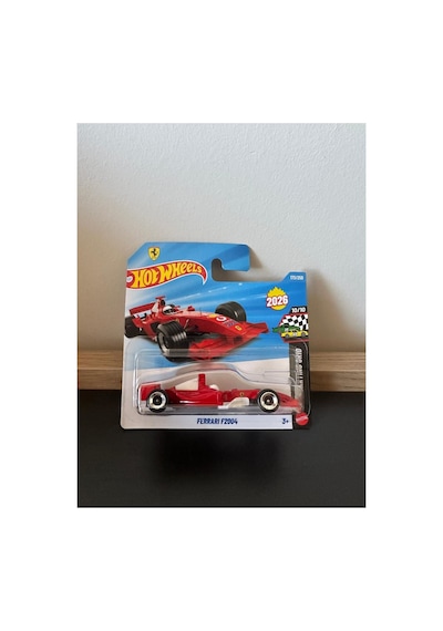 Hot Wheels Ferrari F2004 Kırmızı