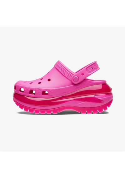 Crocs Classic Mega Crush Kadın Pembe Terlik Düz 207988 Pembe
