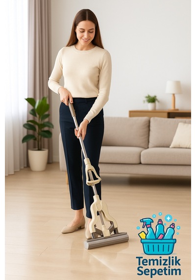 Kelebek Mop - Pratik Temizlik Için Akıllı Çözüm 2 Adet Yedek Mop