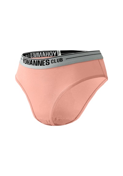 Yohannes Club, Kız Çocuk, Pamuklu Slip Külot, 3'lü Paket, Karışık Renkli Karışık