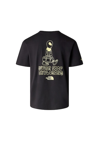 The North Face M Alıen Relaxed Short Sleeve Tee-graphı Erkek Tişört Nf0a8g9gjk31 Siyah