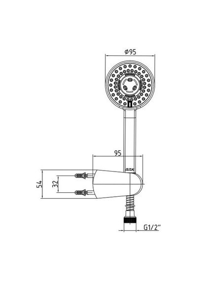 Eca Zafir Mafsallı Banyo Üst Takım 102117346 E.C.A. Krom