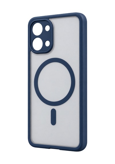 Xiaomi Poco X8 Pro Max Loji Magsafe Kapak - Mavi Çok Renkli