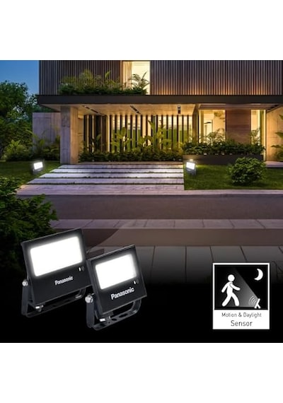Panasonic Led Sensörlü Projektör, Sicak Beyaz Işik 20w 1510lm 300 Diğer