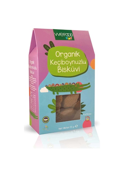5 Adet Wefood Kids Organik Keçiboynuzlu Bisküvi 55 G