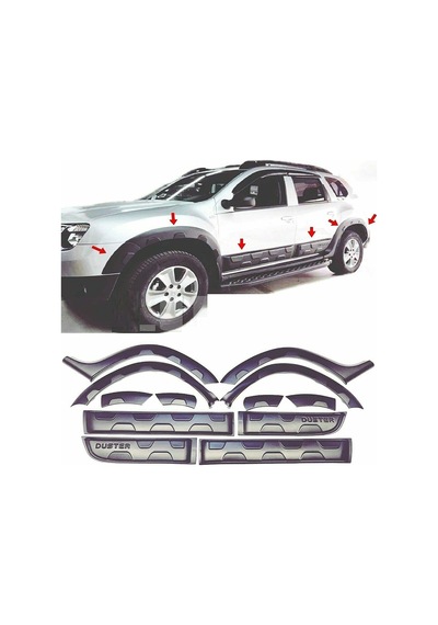 Dacıa Duster 2010 2017 Dodik Set - Duster Dodik 12 Parça Set