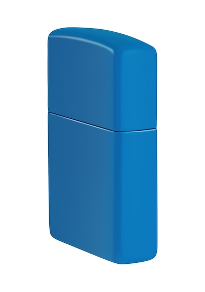 Zippo Classic Sky Blue Matte - Gök Mavi Dizayn Çakmak Mavi