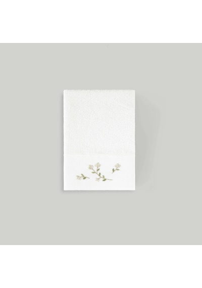 Linens Lunara Bambu 30x45 Cm El Havlusu Beyaz Beyaz