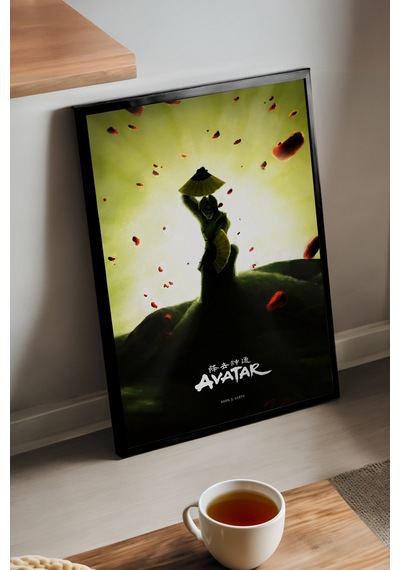 Avatar Siyah Ahşap Çerçeveli Poster, Film Duvar Tablosu