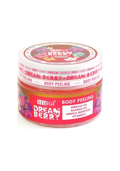 Dreamberry Değerli Yağlar İçeren Çilek Vücut Peeling 300gr
