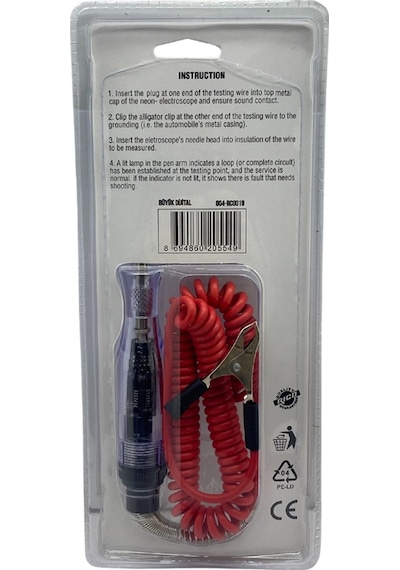 Rıco 6v-12v-24v Kontrol Kalemi Dijital