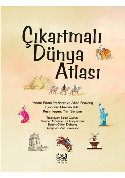 Çıkartmalı Dünya Atlası: 140 Çıkartma