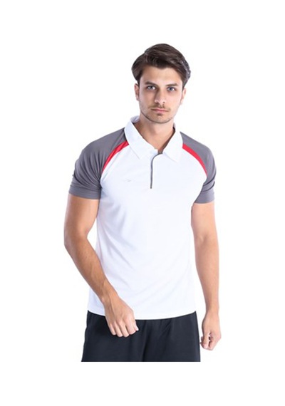 Sportive Model 06 Kamp Tişörtü-beyaz/antrasit-5043 Antrasit