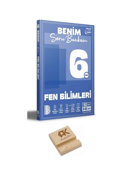 Benim Hocam 6. Sınıf Fen Bilimleri Soru Bankam + Telefon Standı