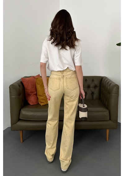 Alemdarshop Hardal Straightmania Jeans Pantolon