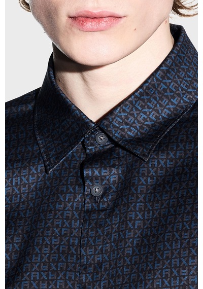 Armani Exchange Erkek Gömlek Xm001942 Af19194 Fb436 Lacivert