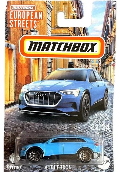 Matchbox European Streets - Audi E-tron Hvv45 Renkli