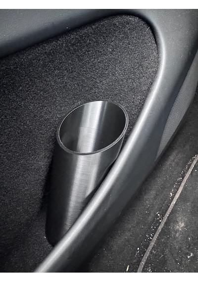 Tesla Model Y & Model 3 Uyumlu Çöp Kutusu - Şemsiye Kabı - Abs Plastik Isıya Dayanıklı 1