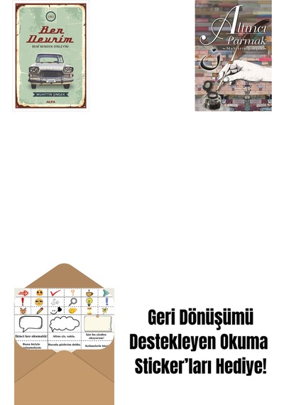 Ben Devrim + Altıncı Parmak + Okuma Sticker'ları