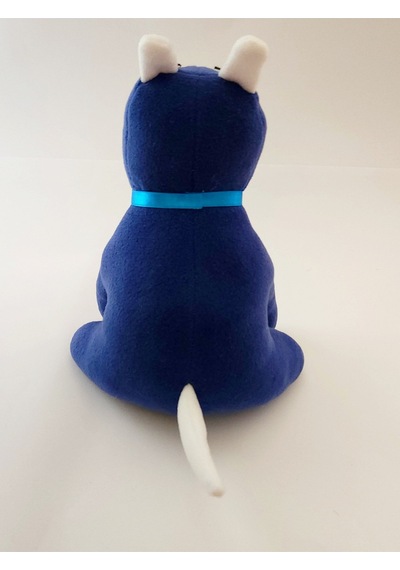 Joytoytr Peluş Köpek Oyuncak 25 Cm Oyun Arkadaşı Yerli Üretim Lacivert