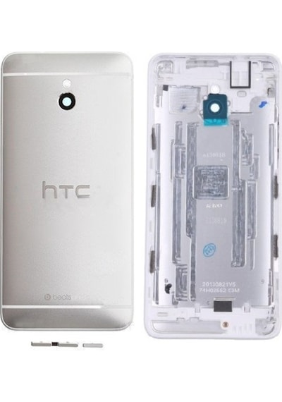 HTC One M7 Mini Uyumlu Kasa Kapak Beyaz