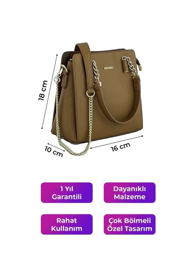 Kriste Bell Kadın Çanta Taba 7139 Taba