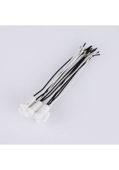 2 Adet G4 Porselen Duy Halojen Led Ampul Kapsul Ampul Duyu 9Cm
