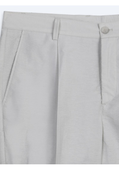 Kip Taş Kumaş Relaxed Fit Casual Pamuk Karışımlı Pantolon