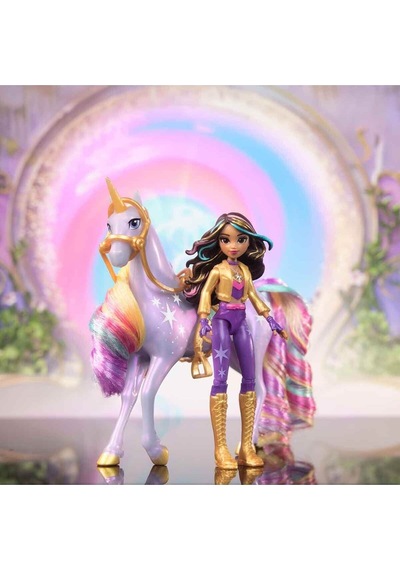 Unicorn Akademisi Sophia Figür Ve Wildstar Tek Boynuzlu At
