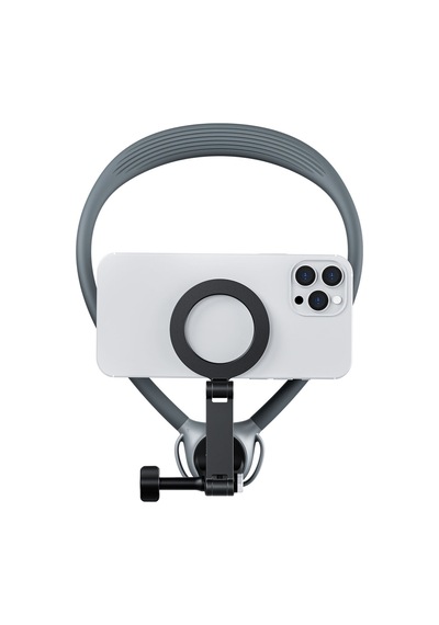 Telesın 2in1 Magnetic Neck Mount Gri P2-hnb-02-gy