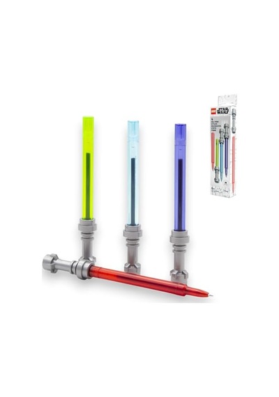 Lego Star Wars Lightsaber Jel Kalem Seti, 4'lü Jel Kalem 52875a 124-Pembe