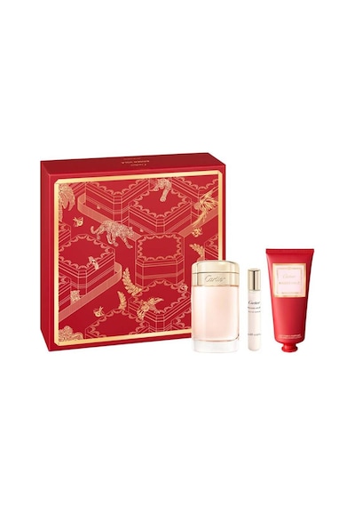 Cartier Baiser Vole Edp 100 Ml + Edp 10 Ml + 100 Ml Body Lotion Kadın Parfüm Seti Çiçeksi