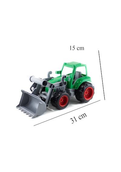 Oyuncak Traktör Kepçeli Römork Set 45 Cm