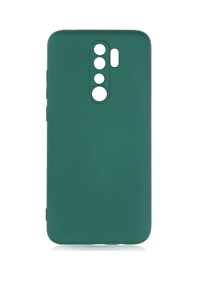 Noktaks - Redmi Note 8 Pro Uyumlu - Kılıf İçi Kadife Koruyucu Mara Lansman Kapak - T17690 - Koyu Yeşil Koyu Yeşil