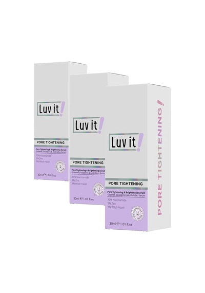 It Gözenek Sıkılaştırıcı Aydınlatıcı Serum 3 Paketi