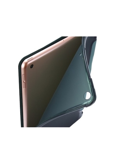 Apple Uyumlu iPad Pro 12.9 5. Nesil 2021 Kılıf Trifolding Kalem Bölmeli
