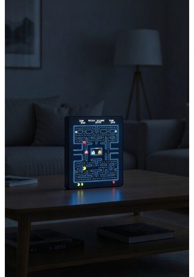 Pac-man Tasarımlı Dekoratif Aydınlatma 21x19cm 603-1