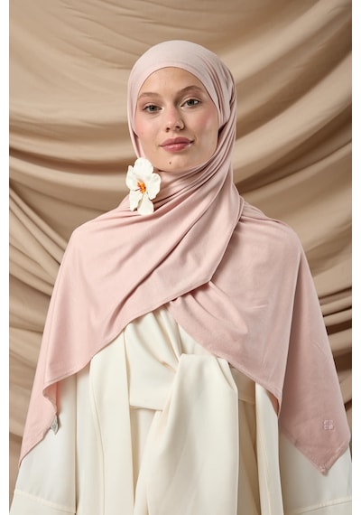 Silk Home Premium Penye Şal 65002-13 Pudra Çok Renkli