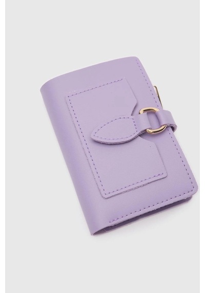 Shule Bags Kiki Çıtçıt Kapamalı Kadın Cüzdan Lila
