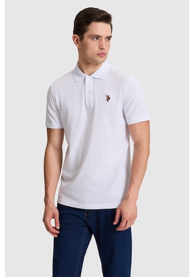 U.S. Polo Assn. U.s. Polo Assn. Erkek Beyaz Tişört Basic 50326972-vr013