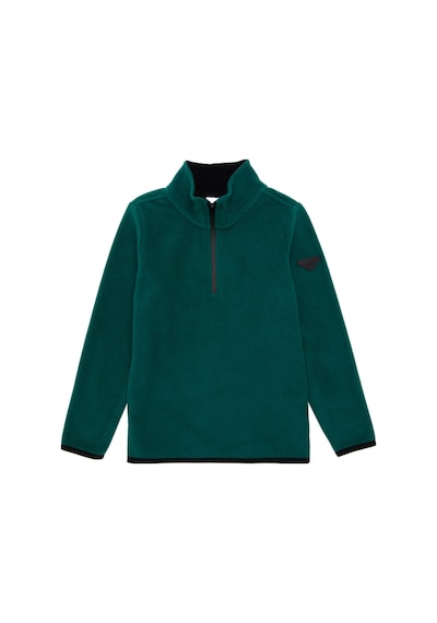 U.S. Polo Assn. Erkek Çocuk Yarım Fermuarlı Koyu Yeşil Polar Sweatshirt 50298060-VR079 U.S. Polo Assn. Erkek Çocuk Yarım Fermuarlı Koyu Yeşil Polar Sweatshirt 50298060-VR079