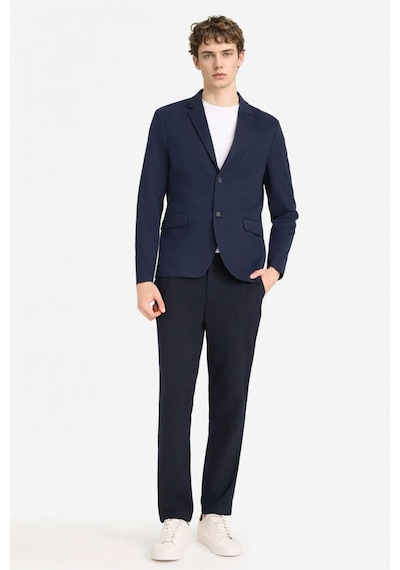 Defacto Slim Fit Dar Kesim Blazer Ceket F7690ax26spnv64 Lacivert-nv64