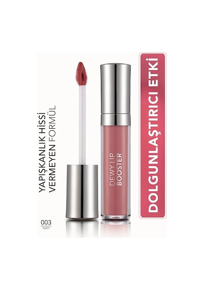 Flormar Dewy Lip Booster Dudak Dolgunlaştırıcı Gloss 003 Party