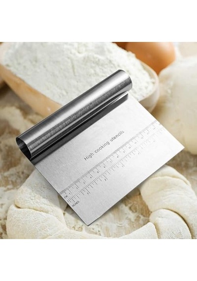 Çelik Hamur Kesici,metal Hamur Sıyrıcı,pasta Sıyırma Aparatı,hamur Dilimleyici,pasta Ve Pastacılık İçin Çelik Şekillendirici Ve Hamur Porsiyonlayıcı