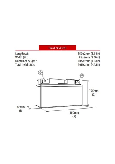 Bs Battery Bt12a-sla Motosiklet Aküsü Sla Tipi