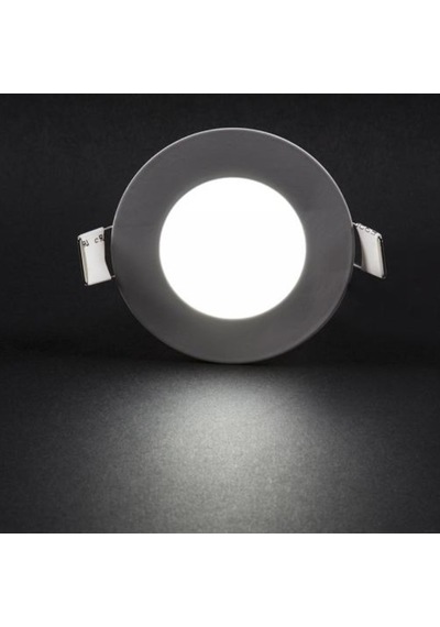 Cata Ct-5144-B Panel Led Slim Yuvarlak 3 W Beyaz Işık Beyaz Gövd