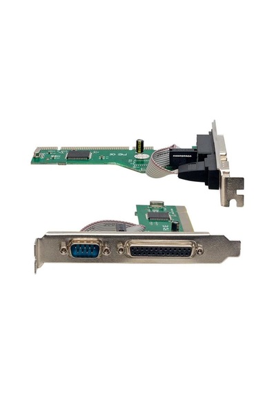 Prıge Pcı 1 Port Rs232 - 1 Port Paralel Kart