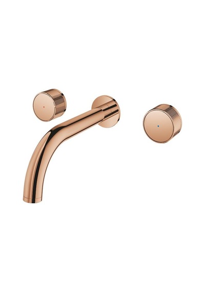 Grohe 20589DA0 Atrıo Prıvate Collection 3 Delikli Lavabo Bataryası M-Boyut Bakır