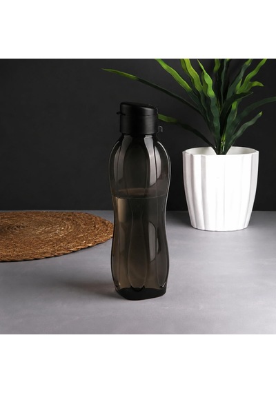 Pratik Kapaklı Spor Matara 750 Ml, Günlük Kullanım İçin Taşınabilir Su Şişesi, Renk Seçenekli Siyah Çok Renkli